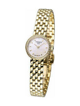 Load image into Gallery viewer, Tissot T-Lady Lovely Mother of Pearl Dial Gold Steel Strap Watch For Women - T058.009.63.116.00