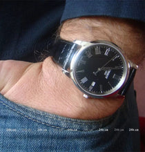 Load image into Gallery viewer, Tissot Classic Dream Black Dial Black Leather Strap Watch for Men - T033.410.16.053.01