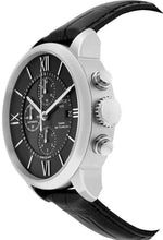 Load image into Gallery viewer, Tissot T Classic Chemin Des Tourelles Chronograph Black Dial Black Leather Strap Watch For Men - T099.427.16.058.00