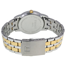 Load image into Gallery viewer, Tissot T Classic Dream Black Dial Two Tone Steel Strap Watch for Men - T033.410.22.053.01