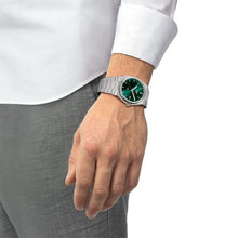 Load image into Gallery viewer, Tissot PRX Green Dial Silver Steel Strap Watch For Men - T137.410.11.091.00