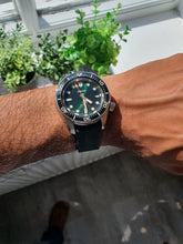 Load image into Gallery viewer, Seiko Prospex 140th Anniversary Limited Divers Green Dial Silver Steel Strap Watch For Men - SPB207J1