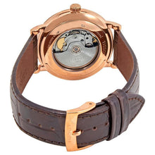 Load image into Gallery viewer, Tissot Carson Premium Powermatic 80 White Dial Brown Leather Strap Watch For Men - T122.407.36.031.00