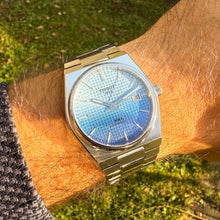 Load image into Gallery viewer, Tissot PRX Powermatic 80 Gradient Blue Dial Silver Steel Strap Watch for Men - T137.407.11.351.01