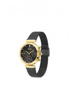 Load image into Gallery viewer, Hugo Boss Flawless Black Dial Black Mesh Bracelet Watch for Women - 1502627