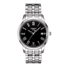 Load image into Gallery viewer, Tissot T Classic Dream Black Dial Silver Steel Strap Watch for Men - T033.410.11.053.01