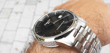 Load image into Gallery viewer, Tissot Luxury Powermatic 80 Black Dial Silver Steel Strap Watch for Men - T086.407.11.201.02