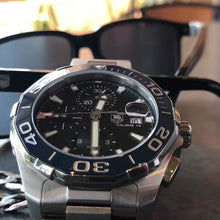Load image into Gallery viewer, Tag Heuer Aquaracer Black Dial Watch for Men - CAY211A.BA0927