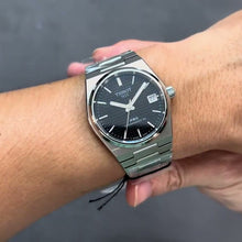 Load image into Gallery viewer, Tissot PRX Powermatic 80 Black Dial Silver Steel Strap Watch for Men - T137.207.11.051.00