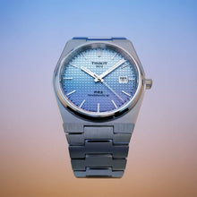 Load image into Gallery viewer, Tissot PRX Powermatic 80 Gradient Blue Dial Silver Steel Strap Watch for Men - T137.407.11.351.01