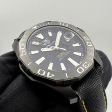 Load image into Gallery viewer, Tag Heuer Aquaracer Black Dial Watch for Men - WAY218A.FC6362