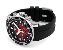 Load image into Gallery viewer, Tissot Seastar 1000 Chronograph Red Dial Black Rubber Strap Watch For Men - T120.417.17.421.00