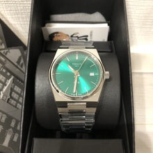 Load image into Gallery viewer, Tissot PRX Green Dial Silver Steel Strap Watch for Women - T137.210.11.081.00