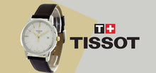 Load image into Gallery viewer, Tissot T Classic Dream White Dial Brown Leather Strap Watch for Men - T033.410.26.011.01