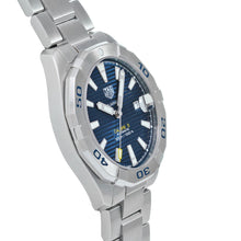 Load image into Gallery viewer, Tag Heuer Aquaracer Automatic Blue Dial Silver Steel Strap Watch for Men - WBD2112.BA0928