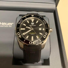 Load image into Gallery viewer, Tag Heuer Aquaracer Black Dial Watch for Men -  WAY101A.FT6141