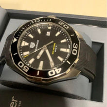 Load image into Gallery viewer, Tag Heuer Aquaracer Black Dial Watch for Men -  WAY101A.FT6141