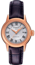 Load image into Gallery viewer, Tissot T Classic Carson White Dial Brown Leather Strap Watch For Women - T085.207.36.013.00