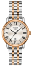 Load image into Gallery viewer, Tissot Carson Premium Lady Silver Dial Two Tone Steel Strap Watch For Women - T122.210.22.033.01