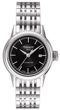 Load image into Gallery viewer, Tissot Carson Automatic Black Dial Silver Steel Strap Watch For Women - T085.207.11.051.00