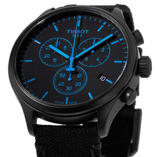 Load image into Gallery viewer, Tissot Chrono XL Quartz Black Dial Black Nylon Strap Watch For Men - T116.617.37.051.00