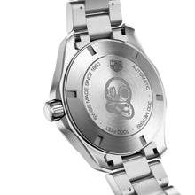 Load image into Gallery viewer, Tag Heuer Aquaracer Black Dial Silver Steel Strap Strap Watch for Men - WAY201A.BA0927