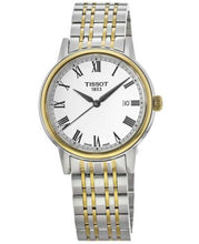 Load image into Gallery viewer, Tissot T Classic Carson Quartz White Dial Two Tone Steel Strap Watch for Men - T085.410.22.013.00
