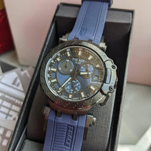 Load image into Gallery viewer, Tissot T Race Chronograph Blue Dial Blue Silicone Strap Watch For Men - T115.417.37.041.00