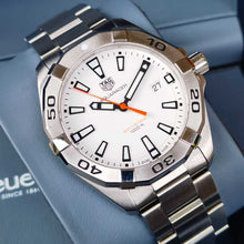 Load image into Gallery viewer, Tag Heuer Aquaracer White Dial Watch for Men - WBD1111.BA0928