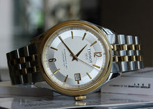 Load image into Gallery viewer, Tissot Ballade Powermatic 80 Chronometer Silver Dial Two Tone Steel Strap Watch For Men - T108.408.22.037.00