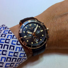 Load image into Gallery viewer, Tissot Seastar 1000 Chronograph Black Dial Black Rubber Strap Watch For Men - T120.417.37.051.00