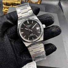 Load image into Gallery viewer, Tissot PRX Powermatic 80 Black Dial Silver Steel Strap Watch for Men - T137.207.11.051.00