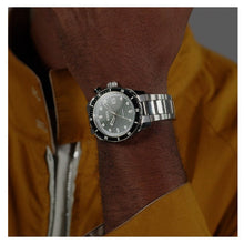 Load image into Gallery viewer, Hugo Boss Bossmatic Automatic Green Dial Silver Steel Strap Watch for Men - 1514178
