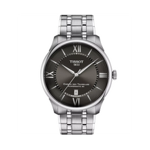 Load image into Gallery viewer, Tissot Chemin Des Tourelles Powermatic 80 Grey Dial Silver Steel Strap Watch for Men - T139.407.11.068.00