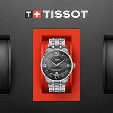 Load image into Gallery viewer, Tissot Chemin Des Tourelles Powermatic 80 Grey Dial Silver Steel Strap Watch for Men - T139.407.11.068.00