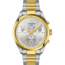 Load image into Gallery viewer, Tissot PR 100 Chronograph Silver Dial Two Tone Steel Strap Watch for Men - T150.417.22.031.00