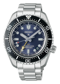 Seiko Prospex Diver Scuba Automatic Blue Dial Silver Steel Strap Watch for Men - SBEJ021