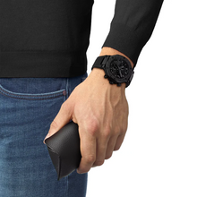 Load image into Gallery viewer, Tissot T-Race Chronograph Black Dial Black Rubber Strap Watch for Men - T141.417.37.061.00