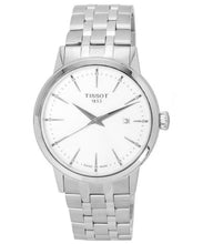Load image into Gallery viewer, Tissot Classic Dream Silver Dial Silver Steel Strap Watch for Men - T129.410.11.031.00