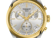 Load image into Gallery viewer, Tissot PR 100 Chronograph Silver Dial Two Tone Steel Strap Watch for Men - T150.417.22.031.00