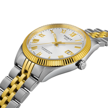 Load image into Gallery viewer, Tissot Ballade Powermatic 80 Cosc Silver Dial Two Tone Steel Strap Watch for Men - T156.408.22.033.00