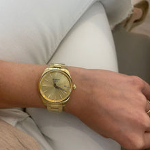 Load image into Gallery viewer, Tissot PR 100 Gold Dial Gold Steel Strap Watch for Women - T150.210.33.021.00