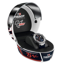 Load image into Gallery viewer, Tissot T Race Moto GP Limited Edition Chronograph Blue Dial Blue Rubber Strap Watch for Men - T141.417.17.047.00