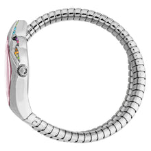 Load image into Gallery viewer, Just Cavalli Ferocious Pink Dial Silver Steel Strap Watch for Women - JC1L306M0025