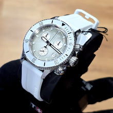 Load image into Gallery viewer, Tissot Seastar 1000 Chronograph Grey Dial White Rubber Strap Watch for Men - T120.217.17.011.00