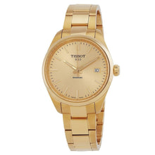 Load image into Gallery viewer, Tissot PR 100 Gold Dial Gold Steel Strap Watch for Women - T150.210.33.021.00