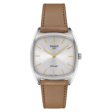 Load image into Gallery viewer, Tissot Stylist Quartz Silver Dial Brown Leather Strap Watch for Women - T159.909.16.031.00