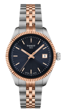 Load image into Gallery viewer, Tissot Ballade Quartz Blue Dial Two Tone Steel Strap Watch for Women - T156.210.22.041.00
