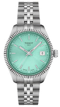 Load image into Gallery viewer, Tissot Ballade Quartz Green Dial Silver Steel Strap Watch for Women - T156.210.11.091.00