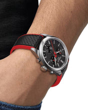 Load image into Gallery viewer, Tissot PR 100 Vuelta Chronograph Black Dial Silver Steel Strap Watch for Men - T150.417.11.051.01